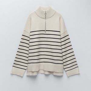 Zara 1/4 Zip Sweater